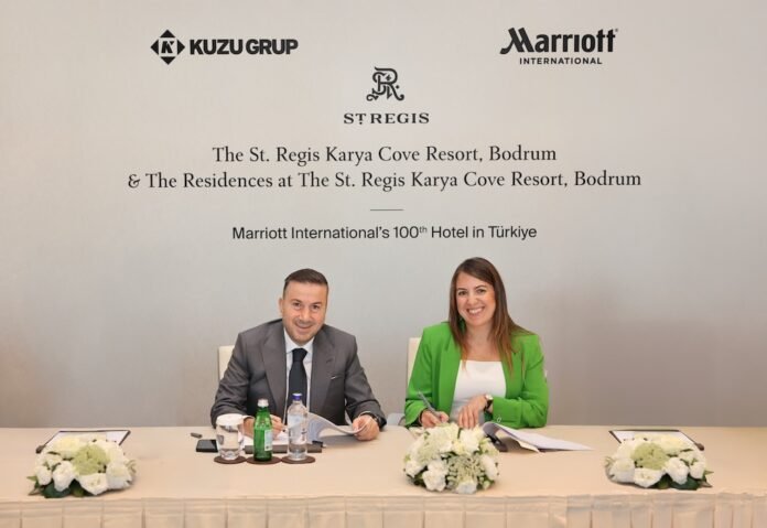 Marriott International'ın ikonik markası St. Regis, Kuzu Grup ile Bodrum’a geliyor.