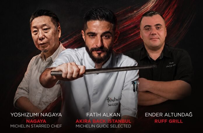 Üç şef, üç mutfak felsefesi, tek masa Akira Back İstanbul’da