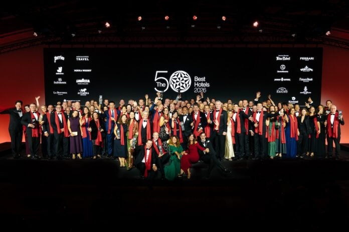 Dünyanın en iyi 50 otelinin belirlendiği The 50 Best Hotels 2026 açıklandı.v